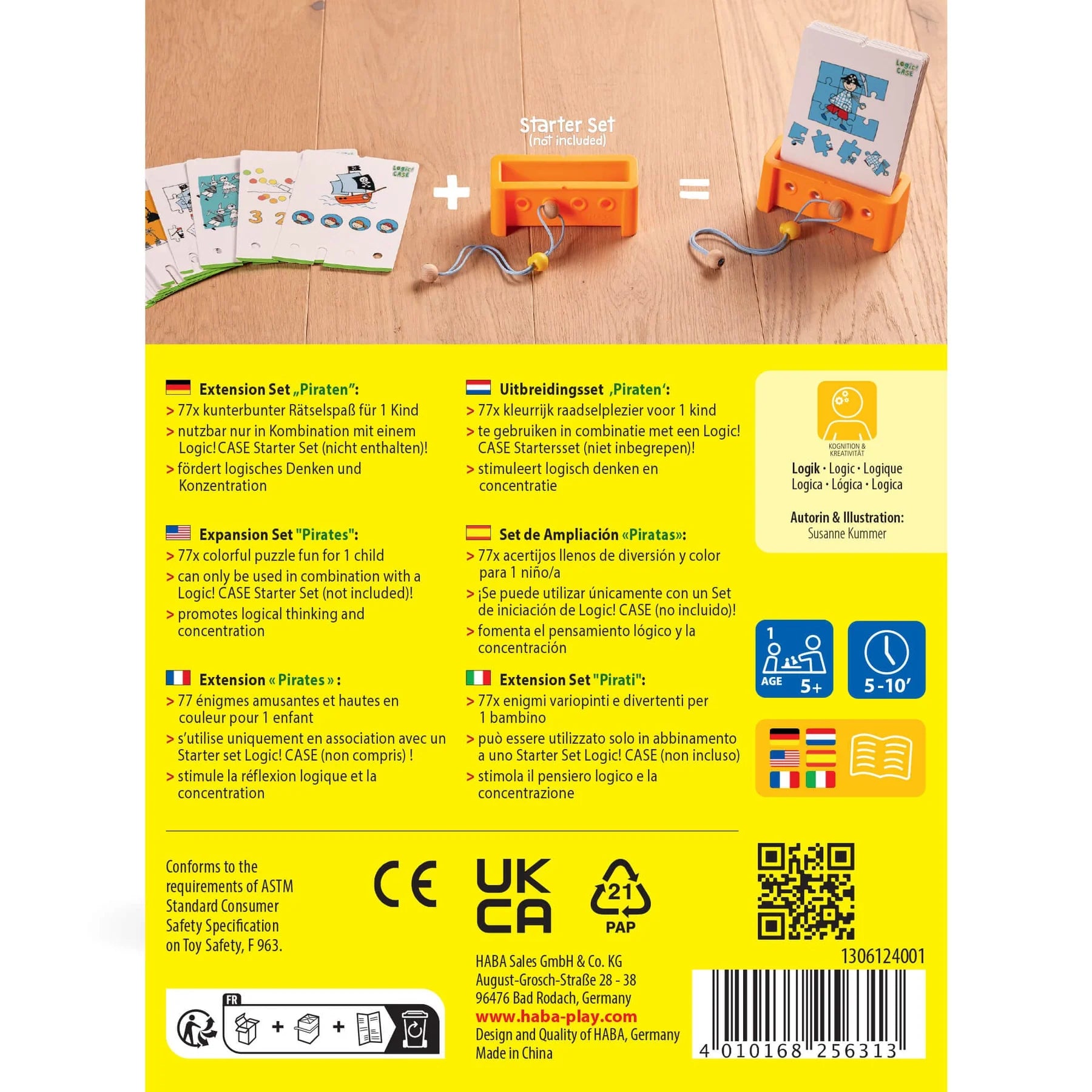 HABA - Logic! Case Expansion Set - Pirates - HABA - littleyoyo.ca