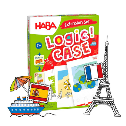 HABA - Logic!  Case Expansion Set - Vacation & Travel