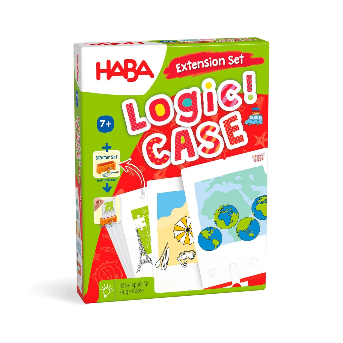 HABA - Logic!  Case Expansion Set - Vacation & Travel