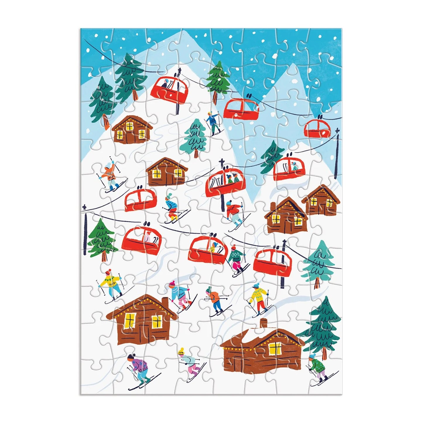 Louise Cunningham Merry and Bright 12 Days of Christmas Advent Puzzle Calendar