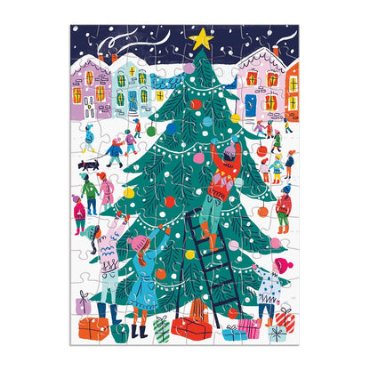 Louise Cunningham Merry and Bright 12 Days of Christmas Advent Puzzle Calendar