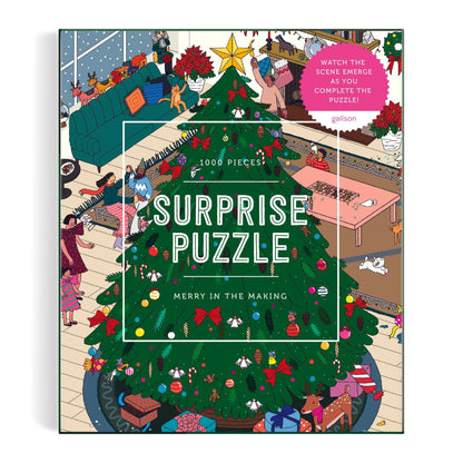 Merry In The Making - 1000pc Surprise Jigsaw Puzzle