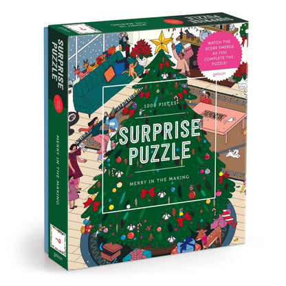 Merry In The Making - 1000pc Surprise Jigsaw Puzzle