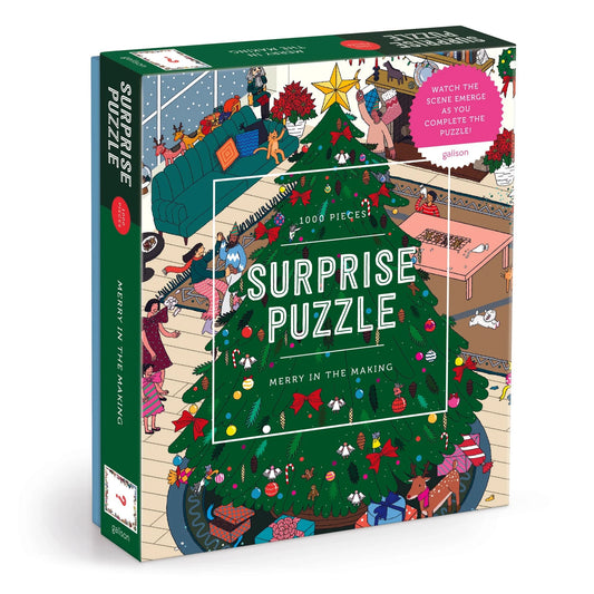 Merry In The Making - 1000pc Surprise Jigsaw Puzzle