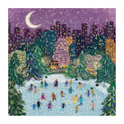Merry Moonlight Skaters - 500 Piece Foil Jigsaw Puzzle - Galison - littleyoyo.ca