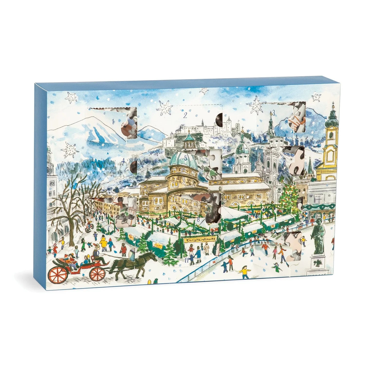 Michael Storrings 12 Days of Christmas Advent Puzzle Calendar - Galison - littleyoyo.ca