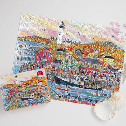 Michael Storrings Autumn By the Sea- 1000 Piece Jigsaw Puzzle