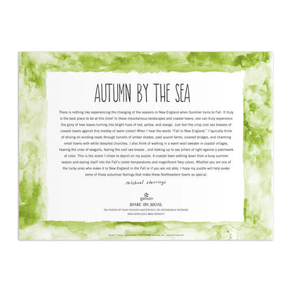 Michael Storrings Autumn By the Sea- 1000 Piece Jigsaw Puzzle