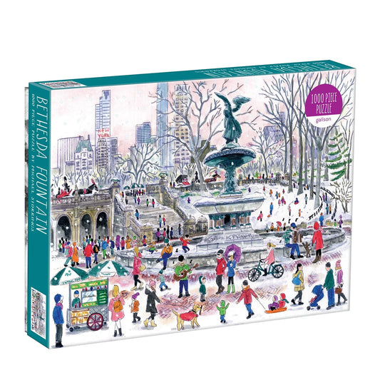 Michael Storrings Bethesda Fountain - 1000 Piece Jigsaw Puzzle