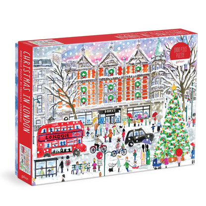 Michael Storrings Christmas in London - 1000 Piece Jigsaw Puzzle