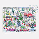 Michael Storrings Christmas Tree Farm - 1000 Piece Foil Jigsaw Puzzle - Galison - littleyoyo.ca