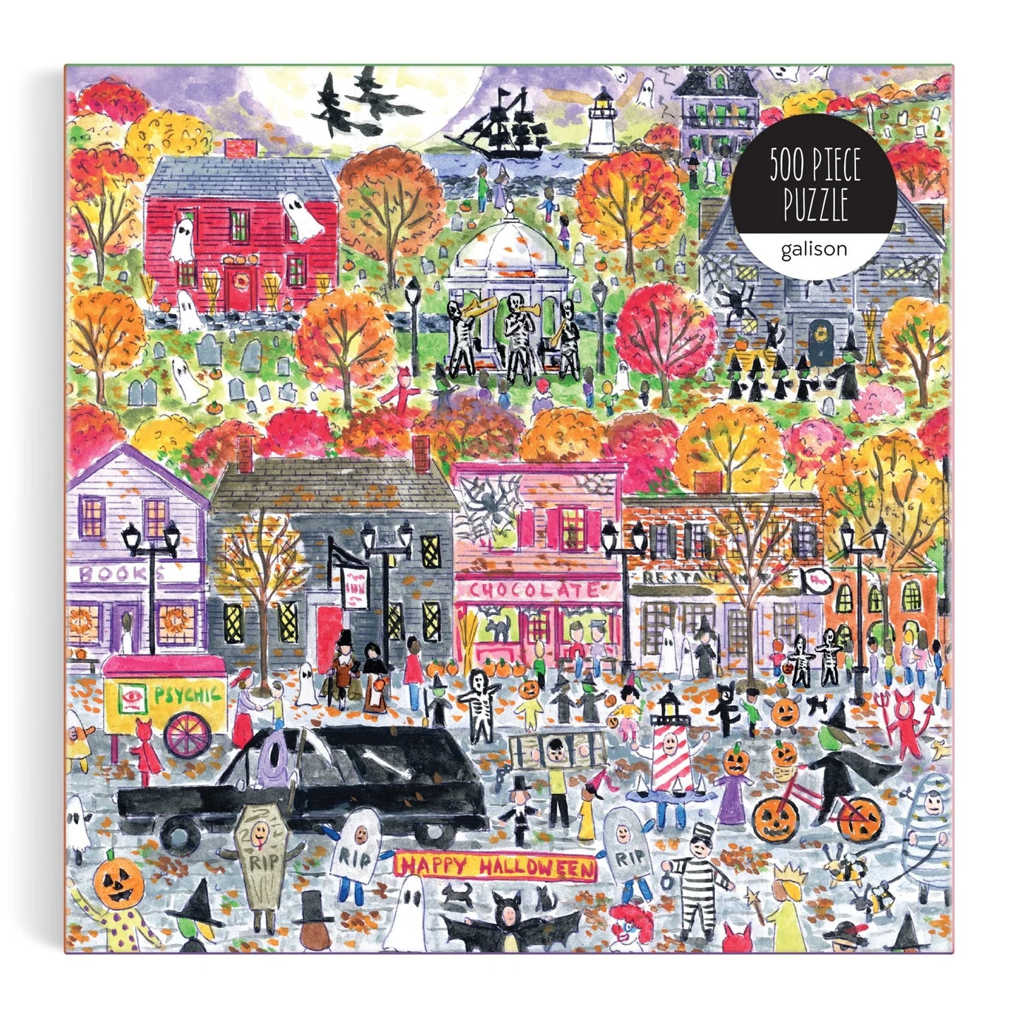 Michael Storrings Halloween Parade - 500pc Jigsaw Puzzle