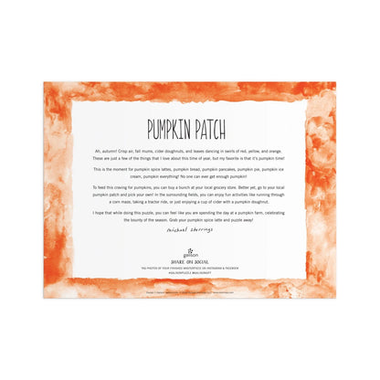 Michael Storrings Pumpkin Patch - 1000 Piece Jigsaw Puzzle