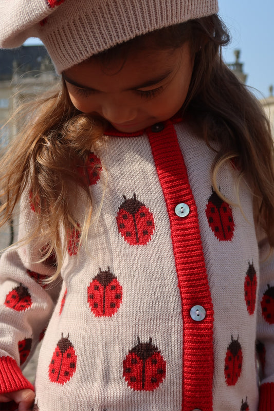 Konges Slojd - Belou Knit Ladybug Cardigan