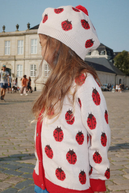 Konges Slojd - Belou Knit Ladybug Beret