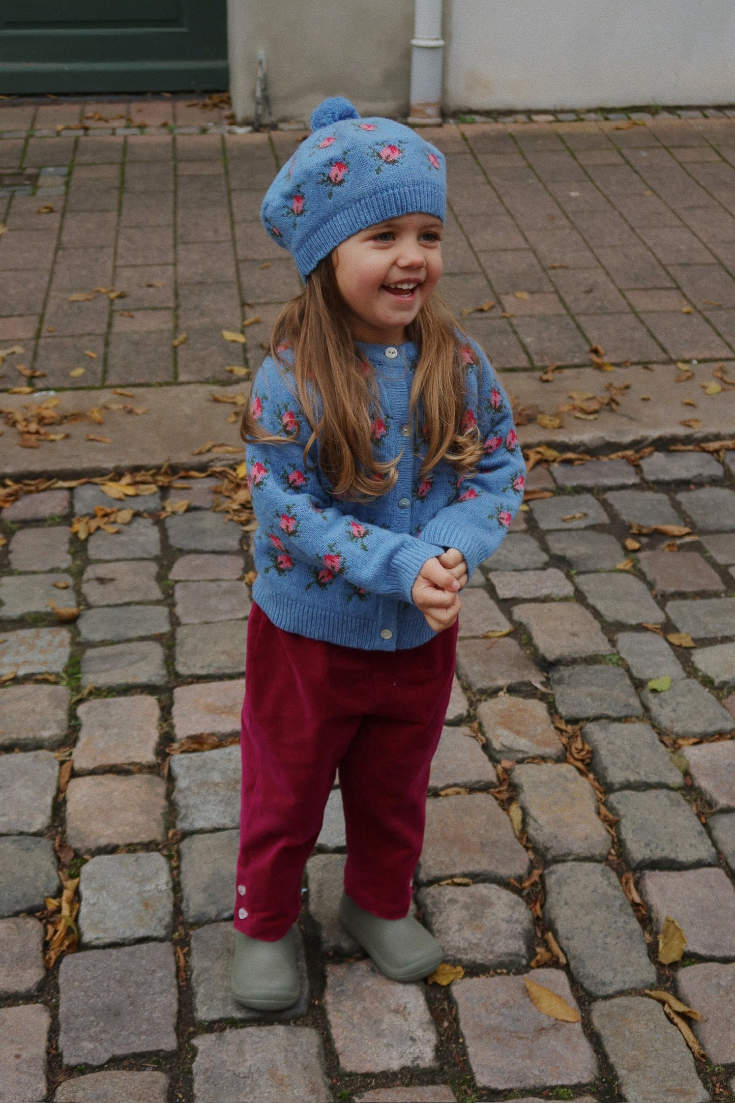 Konges Slojd - Belou Knit Beret -Rosie Shades