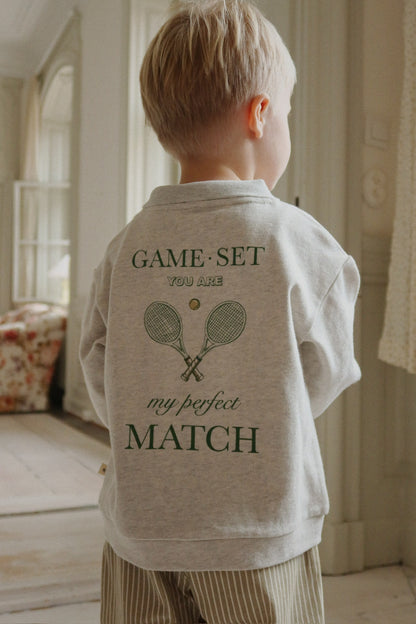 Konges Slojd - Spotty LS Polo GOTS - Off White Melange