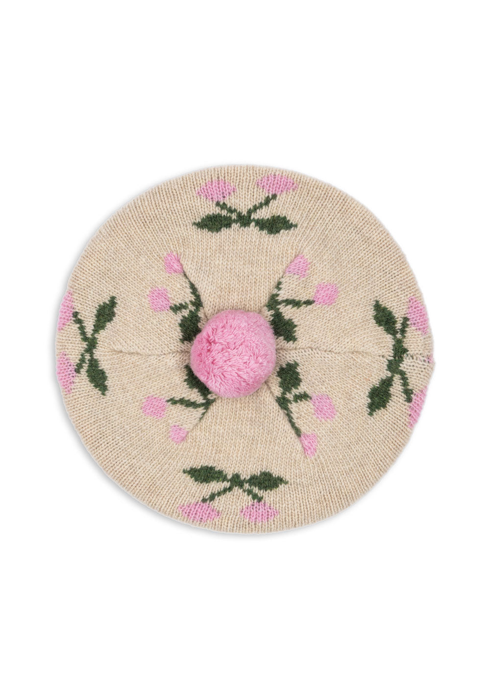 Konges Slojd - Belou Knit Beret - Cherry