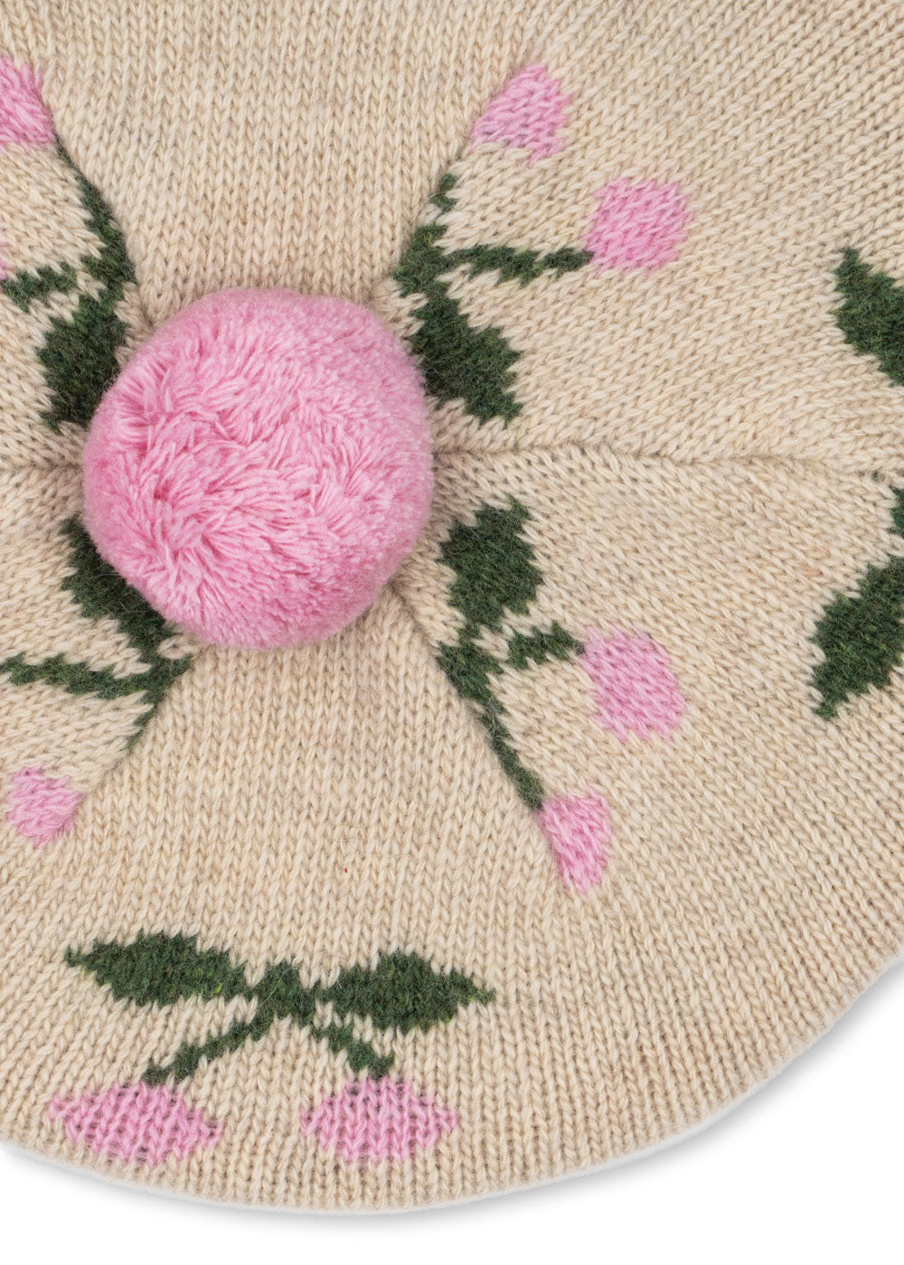 Konges Slojd - Belou Knit Beret - Cherry
