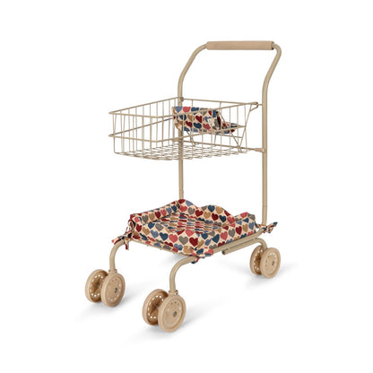 Konges Slojd - Kids Shopping Cart - Coeur Bisous