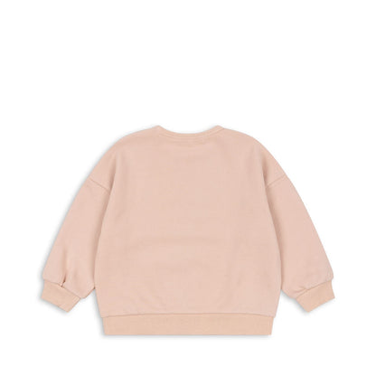 Konges Slojd - Lou Glitter Sweatshirt OCS -  Cameo Rose