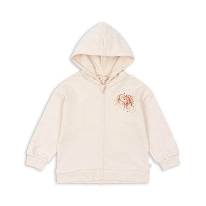 Konges Slojd - Loupy Lou Hoodie GOTS -  Ecru