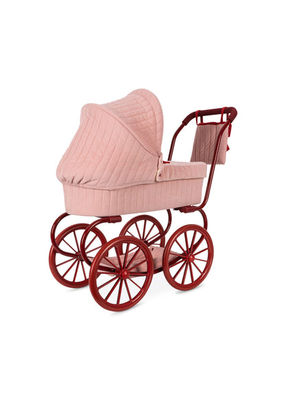 Konges Slojd - Minnie Lulu Doll Pram - Strawberry Ice