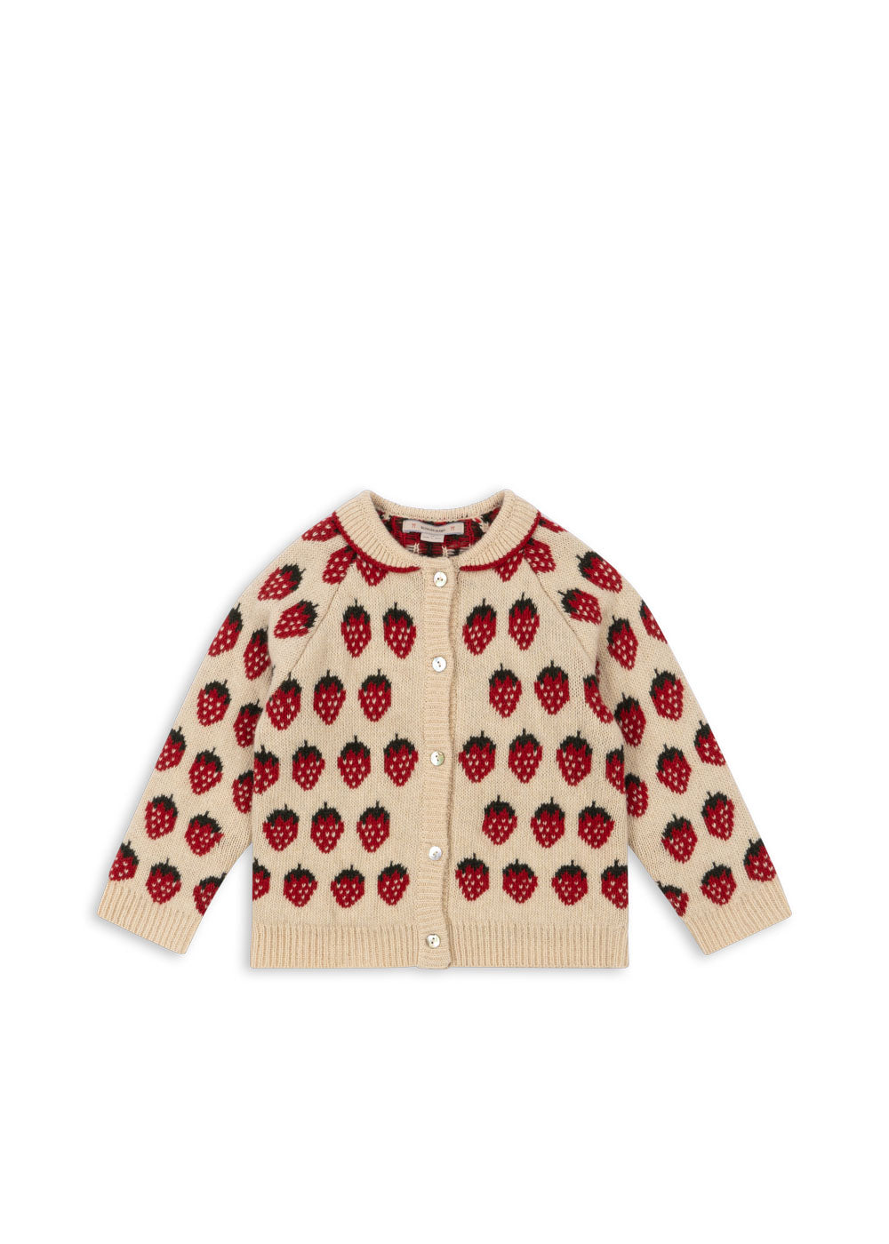 Konges Slojd - Belou Knit Cardigan - Strawberry