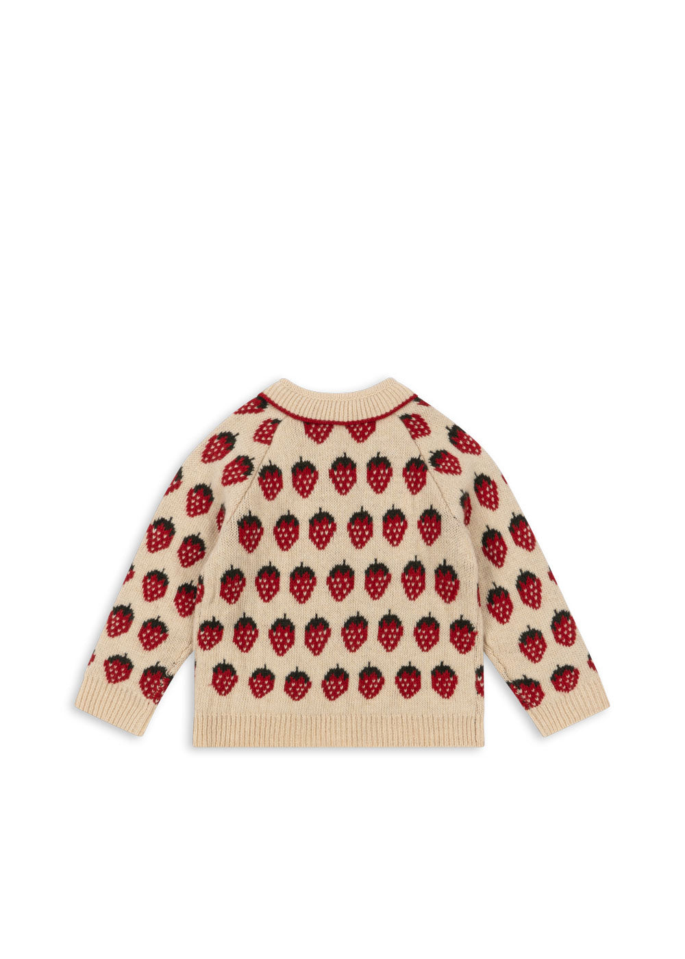 Konges Slojd - Belou Knit Cardigan - Strawberry