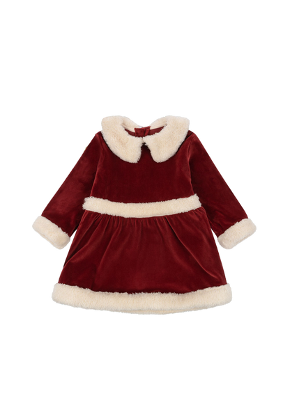 Konges Slojd - Christmas Dress GRS - Red Dahlia