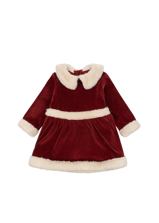 Konges Slojd - Christmas Dress GRS - Red Dahlia