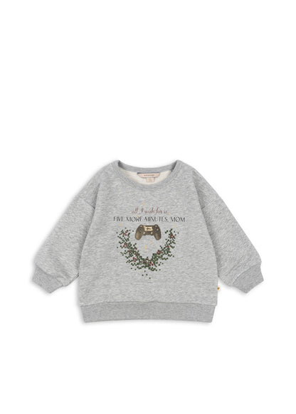 Konges Slojd - Lou Sweatshirt OCS - Grey Melange