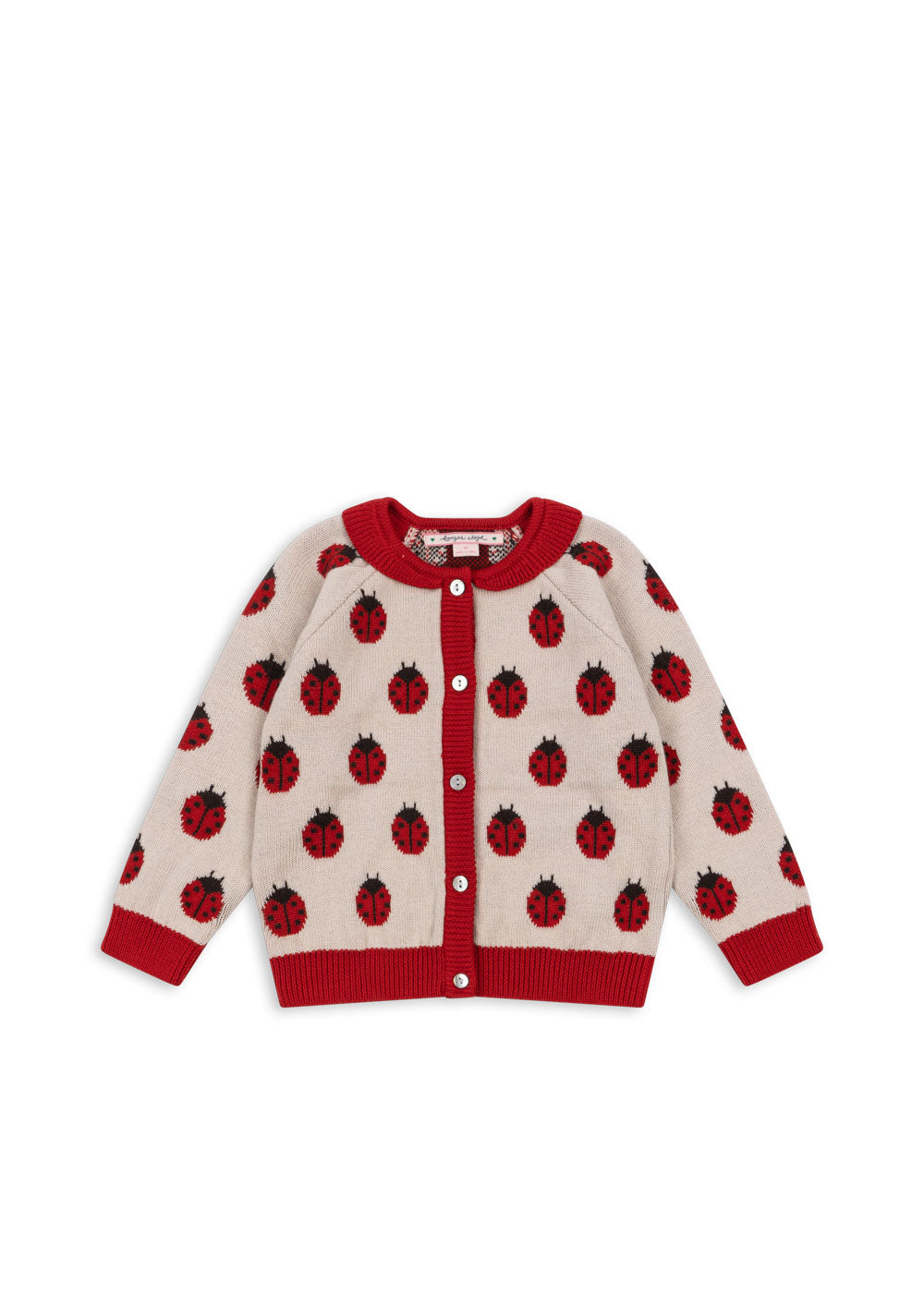 Konges Slojd - Belou Knit Ladybug Cardigan