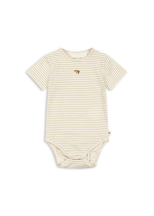 Konges Slojd - Basic SS Body GOTS - Tea Stripe