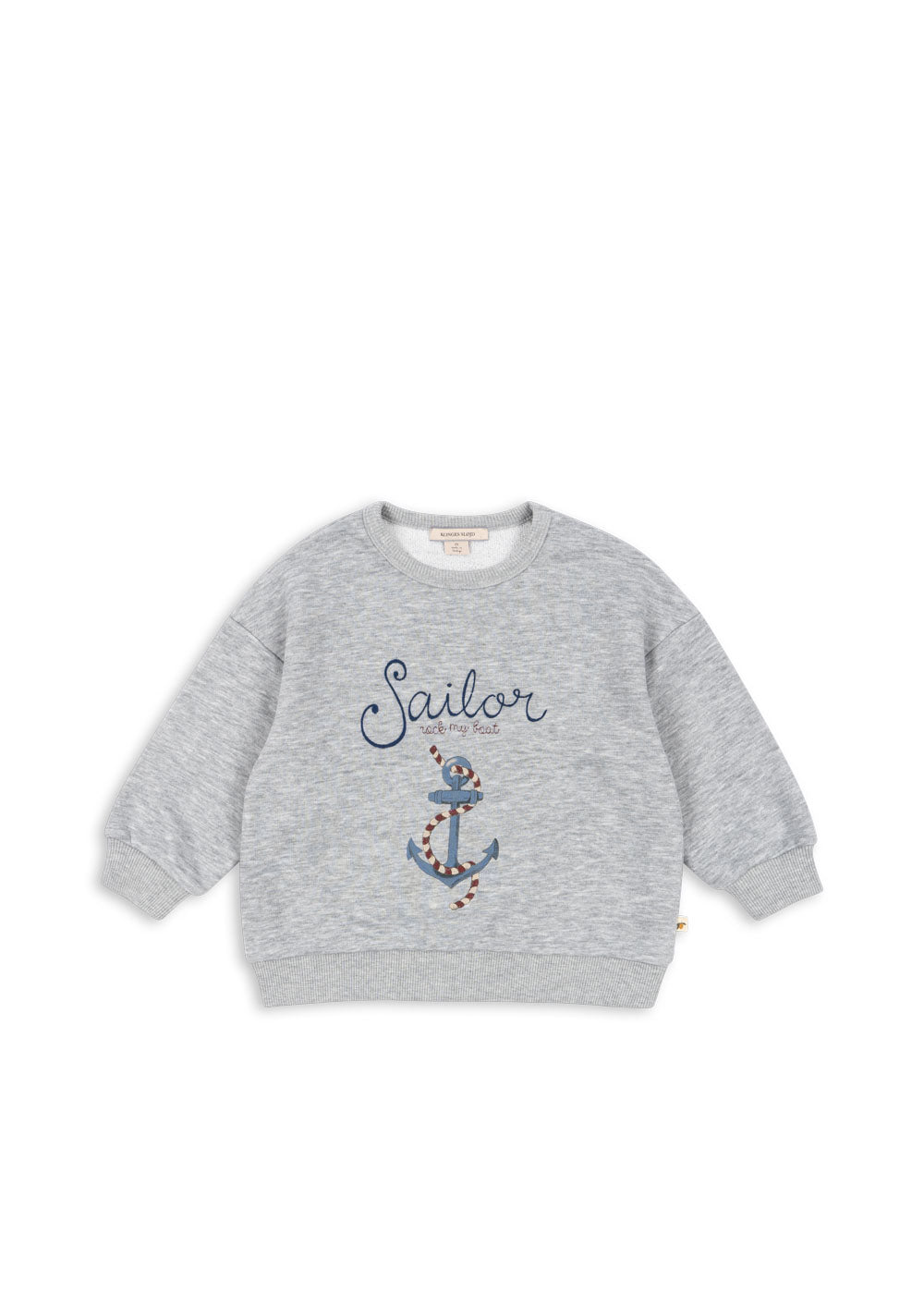 Konges Slojd - Lou Sweat Shirt OCS - Grey Melange