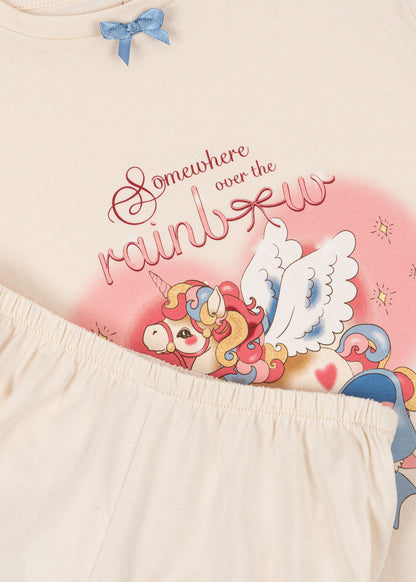 Konges Slojd - Famo Frill Set GOTS - Ecru