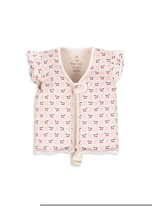 Konges Slojd - Avery Swim Vest - Cherry Pink Motif