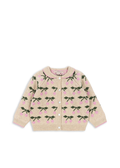 Konges Slojd - Belou Knit Cardigan - Cherry