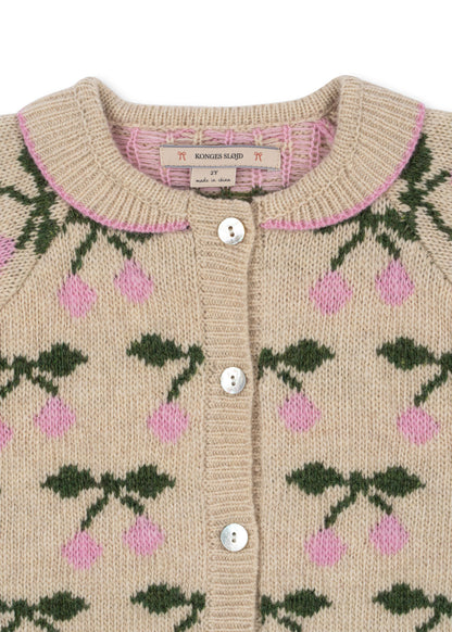 Konges Slojd - Belou Knit Cardigan - Cherry