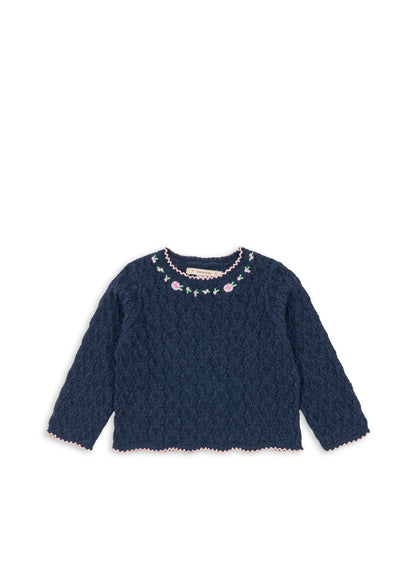 Konges Slojd - Rosier Sweater - Ensign Blue