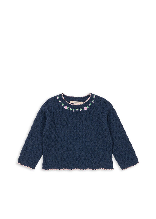 Konges Slojd - Rosier Sweater - Ensign Blue