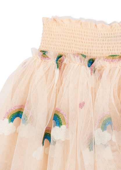 Konges Slojd - Tullie mock Skirt - Rainbow Glitter