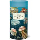 Jelly Fish - 1000 Piece Vintage Puzzle - Cavallini & Co. - littleyoyo.ca