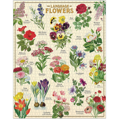 Language of Flowers - 1000 Piece Vintage Puzzle