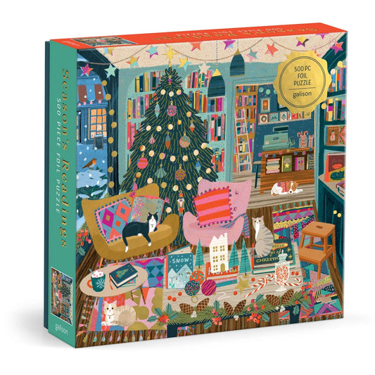 Season's Readings - 500 Piece Foil Jigsaw Puzzle