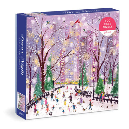 Joy Laforme Snowy Night - 500pc Jigsaw Puzzle