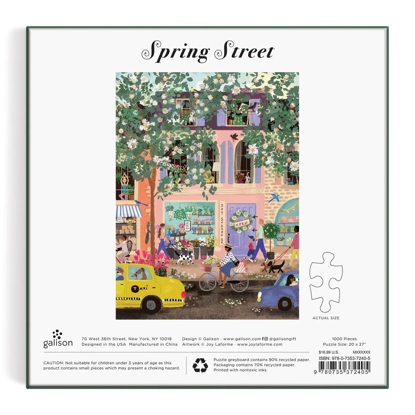 Spring Street - 1000 Piece Jigsaw Puzzle