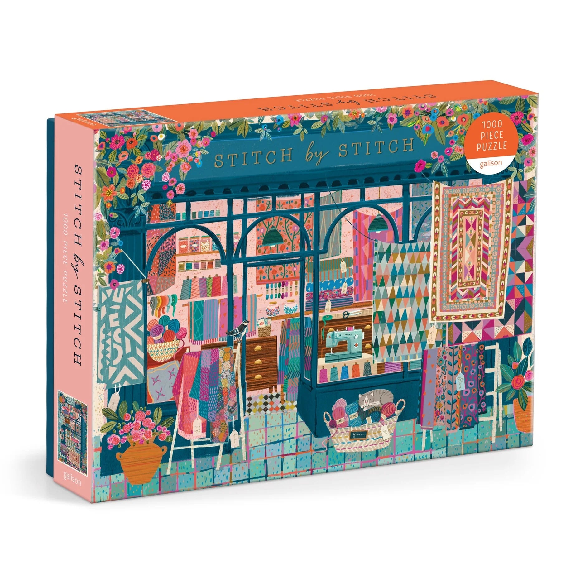Stitch by Stitch - 1000pc Jigsaw Puzzle - Galison - littleyoyo.ca