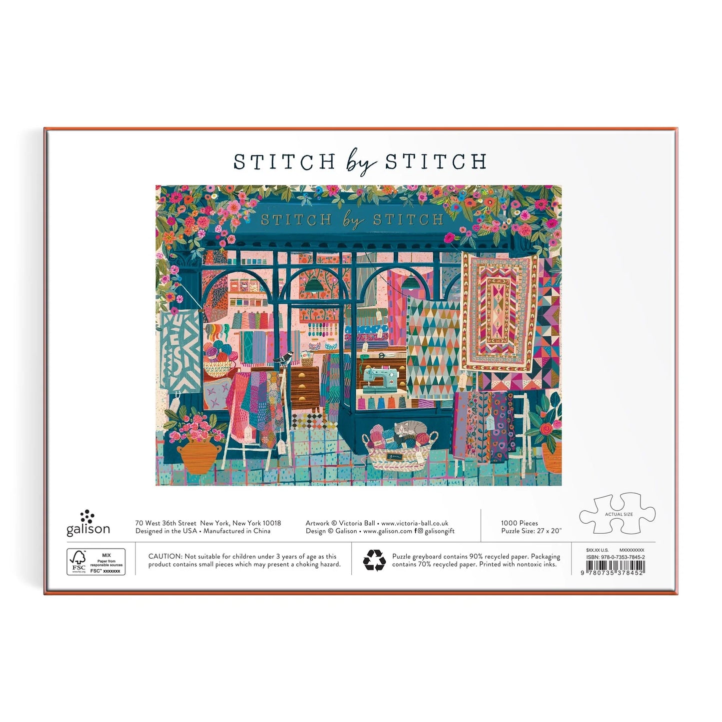 Stitch by Stitch - 1000pc Jigsaw Puzzle