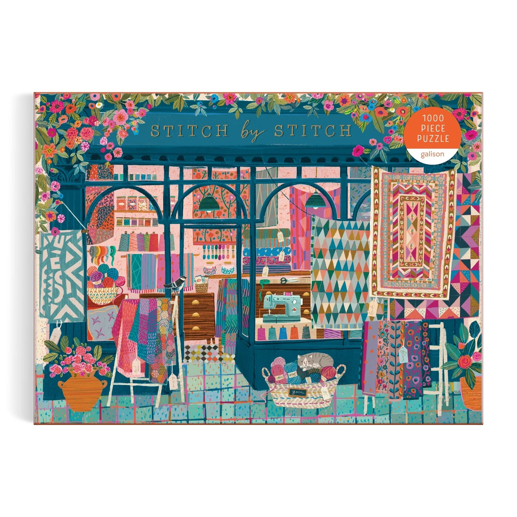 Stitch by Stitch - 1000pc Jigsaw Puzzle - Galison - littleyoyo.ca